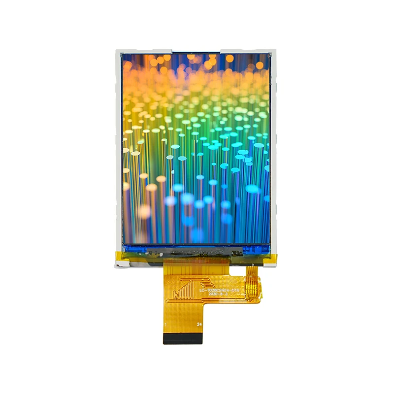 2.4 '' Yleensä valkoinen pieni TFT LCD -näyttömoduuli