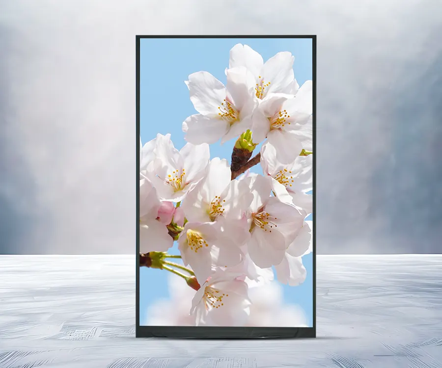 HD TFT LCD -näyttö