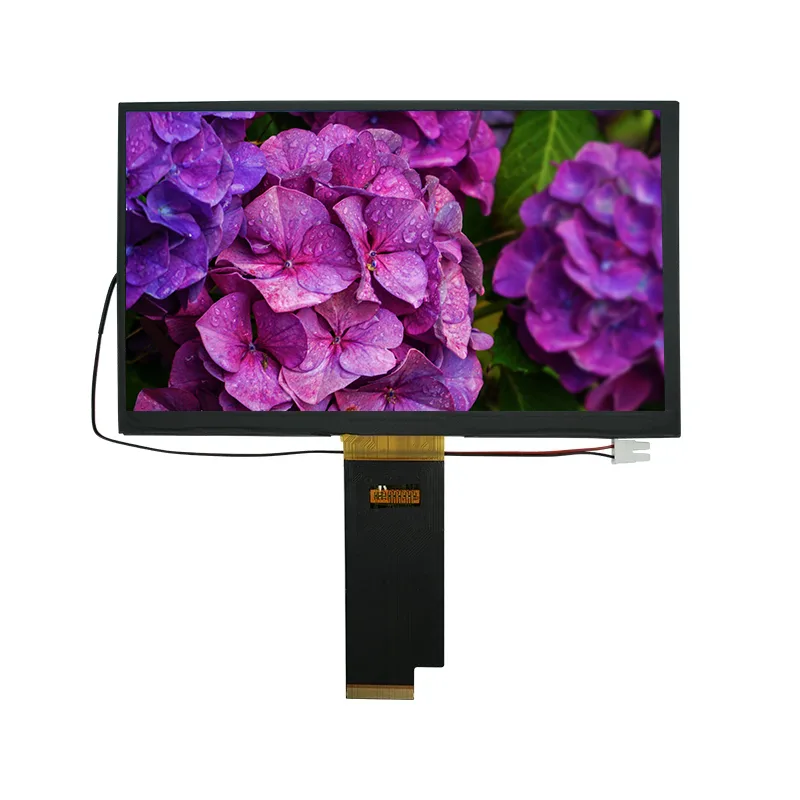 7,0 tuuman leveä temppe IPS TFT LCD -näyttömoduuli